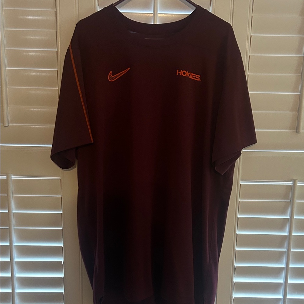 Nike Men's Burgundy Hokies Tee